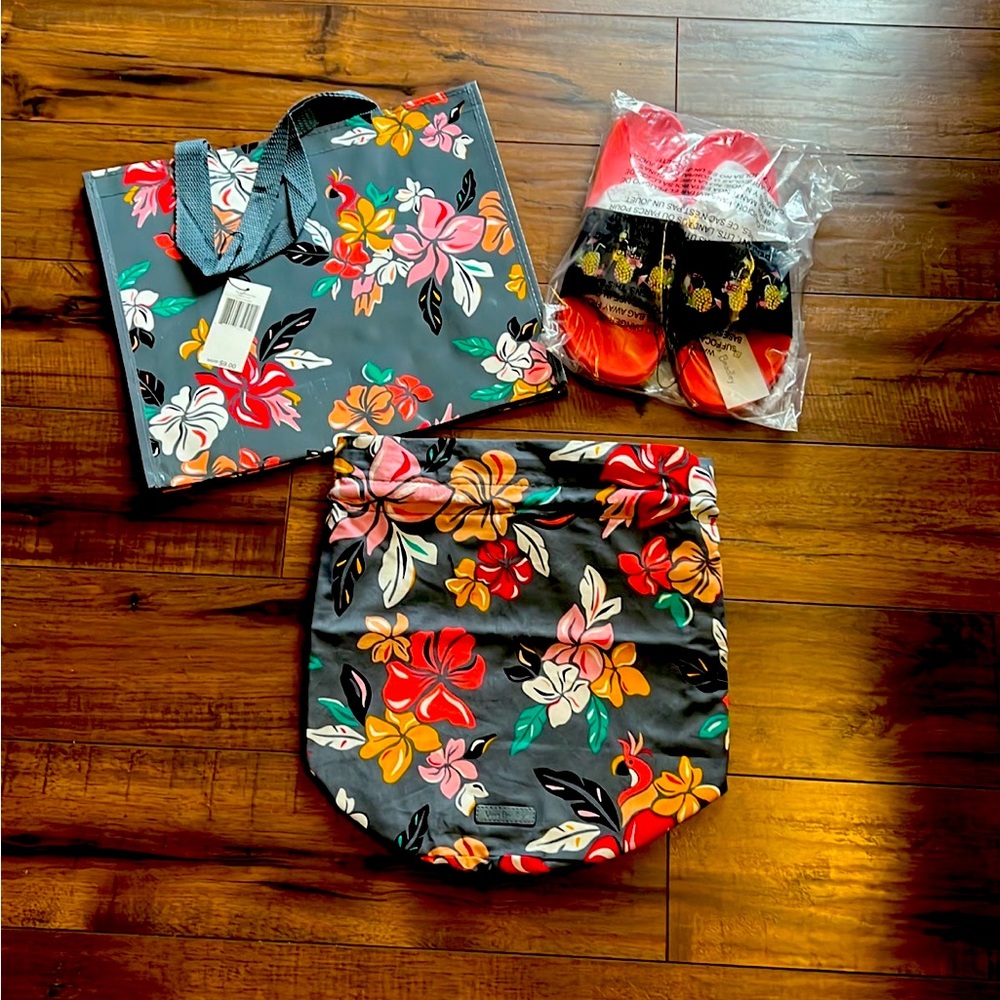 NWT Vera Bradley Coastal Paradise Bundle